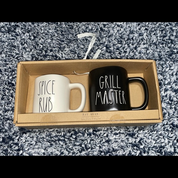 Rae Dunn Grill Master Mug Set New - Picture 2 of 2